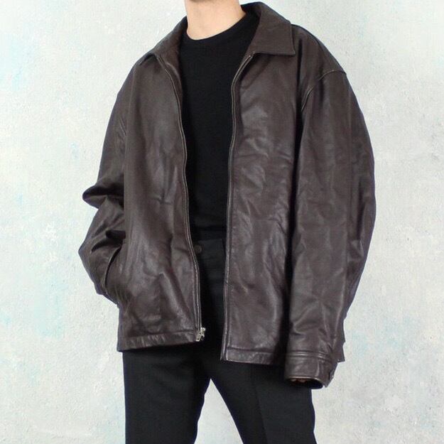 OLD GAP リアルレザー スイングトップジャケット【FF-3241】 | cv