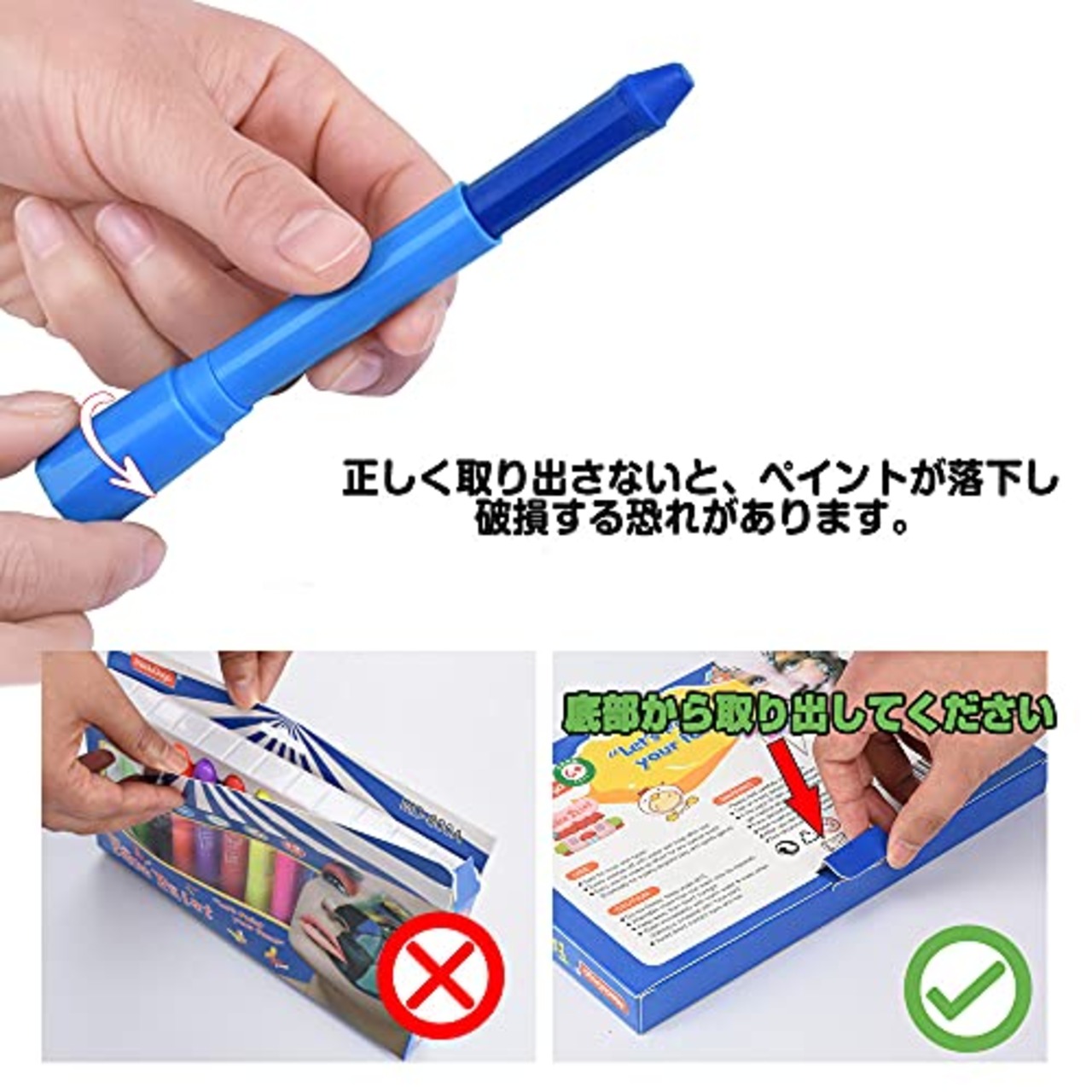 Chisafly フェイスペイント ボディペイント 全12色 クレヨン 顔ペン マタニティペイント 簡単水洗 無毒 安全 クリスマス ハロウィン コスプレ 小道具 イベンド 祭り スポーツ応援 (12色セット）