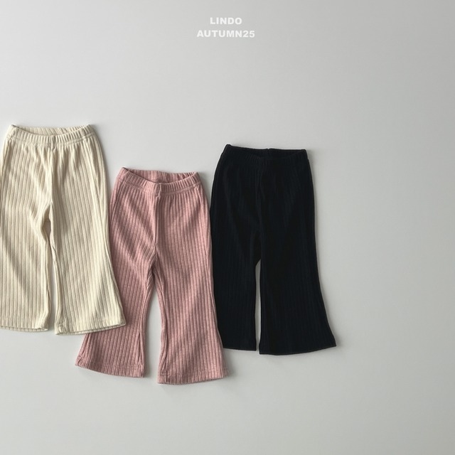 ❉即納 LINDO/ Rib pants