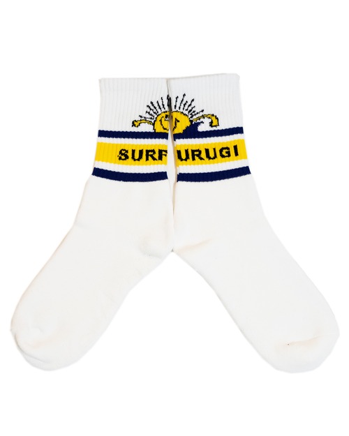 SURFURUGI × Extra Point After Surf Socks Short Type
