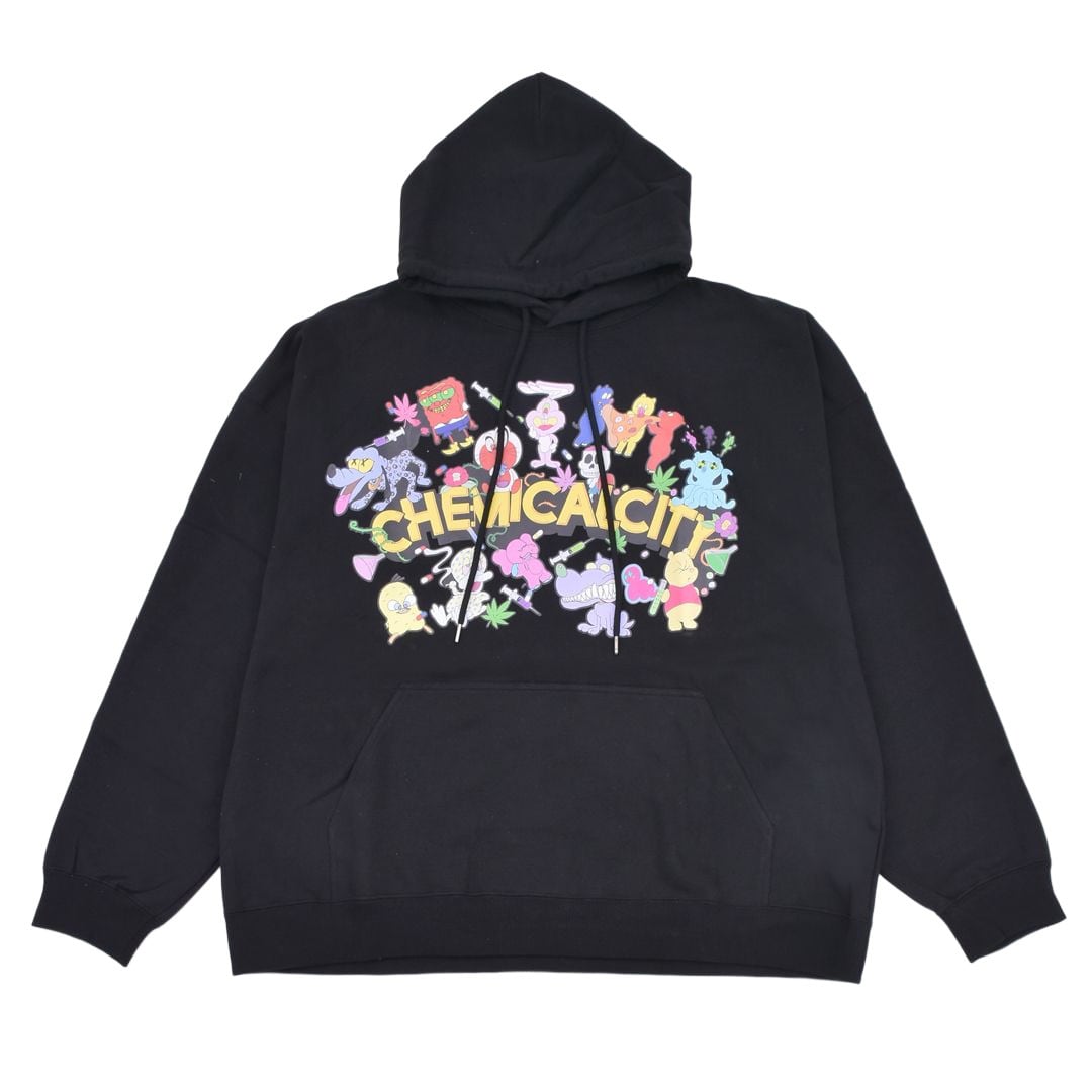 ZAC VARGAS】chemicalcity HOODIE(6色展開) | AYIN