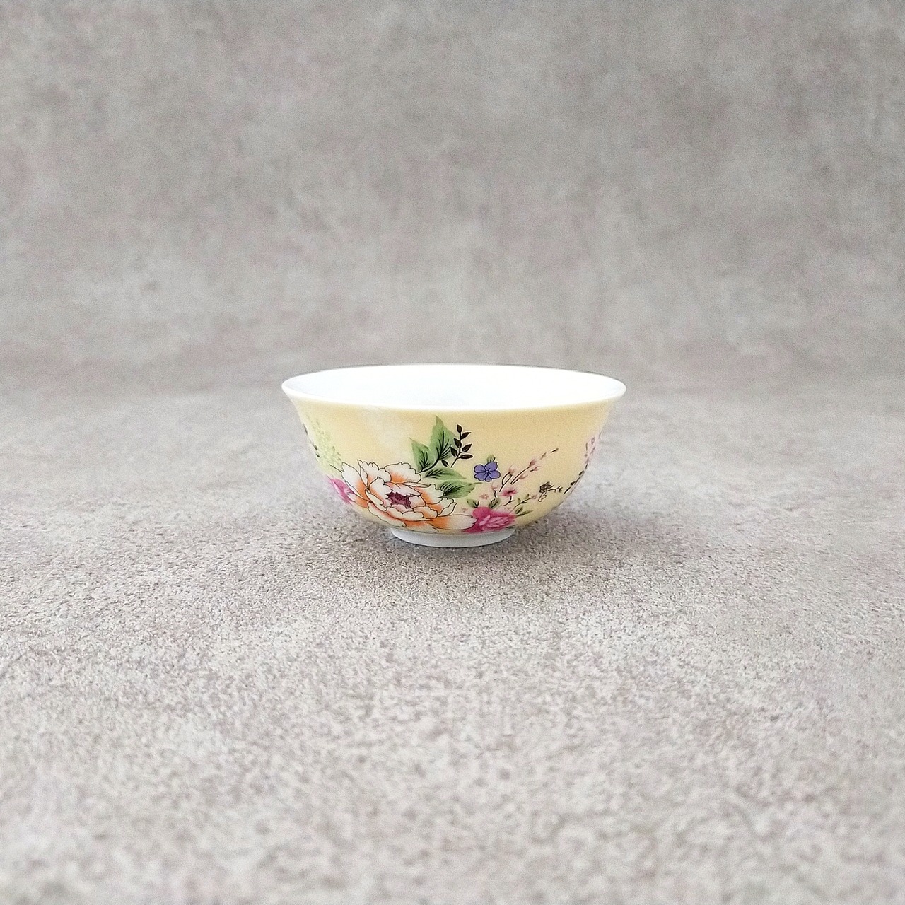 客家花布柄　お椀