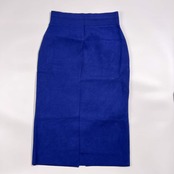 上下 Mila Owen ミラオーウェン セットアップ ニット パーカー タイトスカート (上)0(下)1/ブルー系 レディース