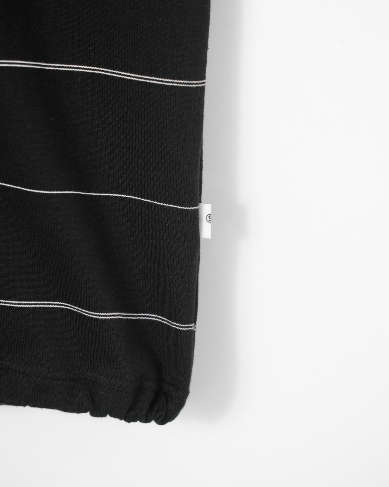 HEMCODE THIN BORDER LONG-SLEEVE T (BLACK) - 2
