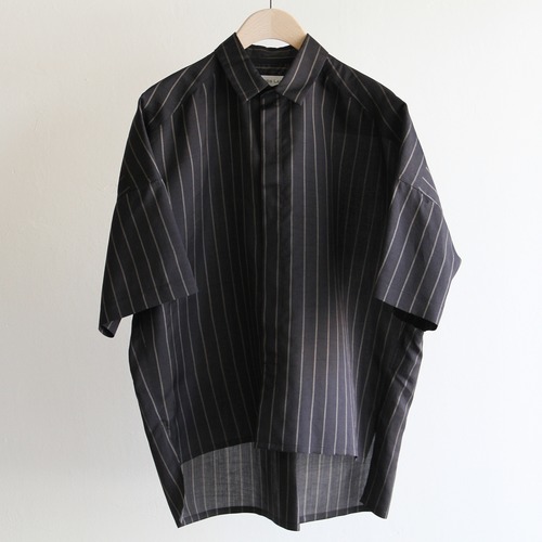 UNION LAUNCH  【 womens 】silk stripe shirts