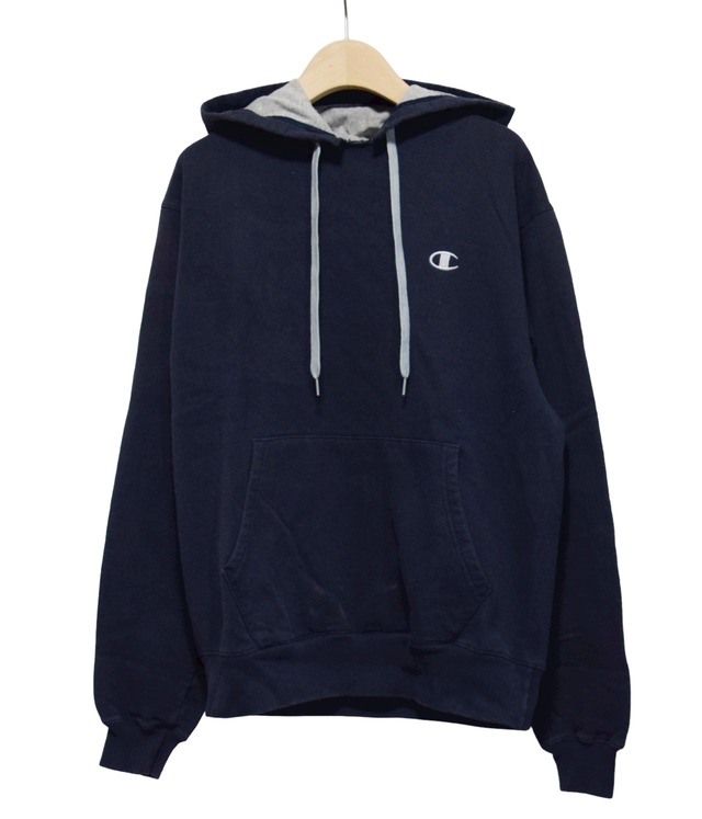 Used M Champion Hoodie -Navy-