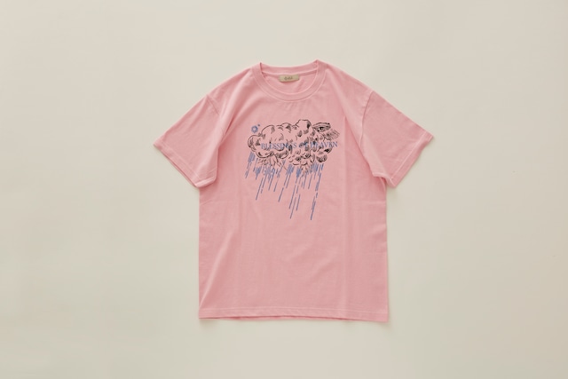 【23SS】eLfinFolk(エルフィンフォルク)Womens Blessings of heaven Tee pink（Free)Tシャツ　ショート