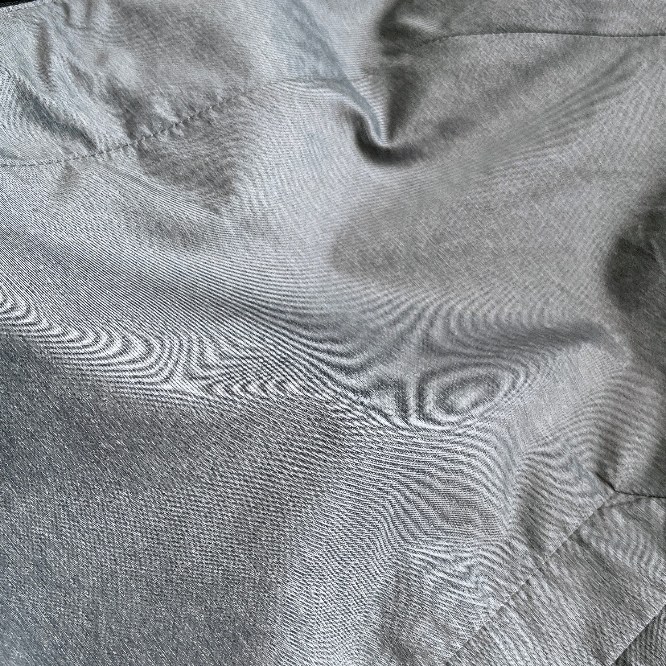 OAKLEY TYPE-02 Mat silver × Black Bi color technical blouson