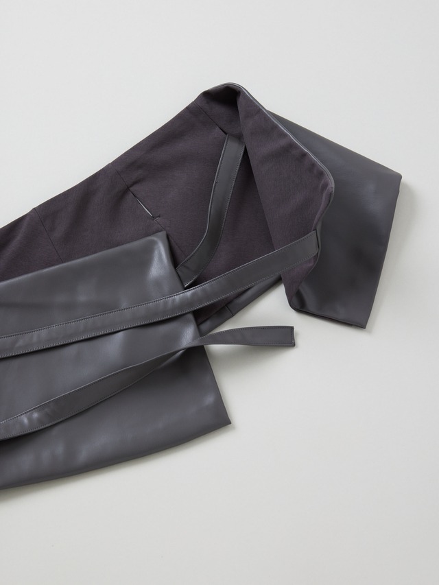 腎臓を抱きしめる腹巻「キドニーウォーマー」／グレー