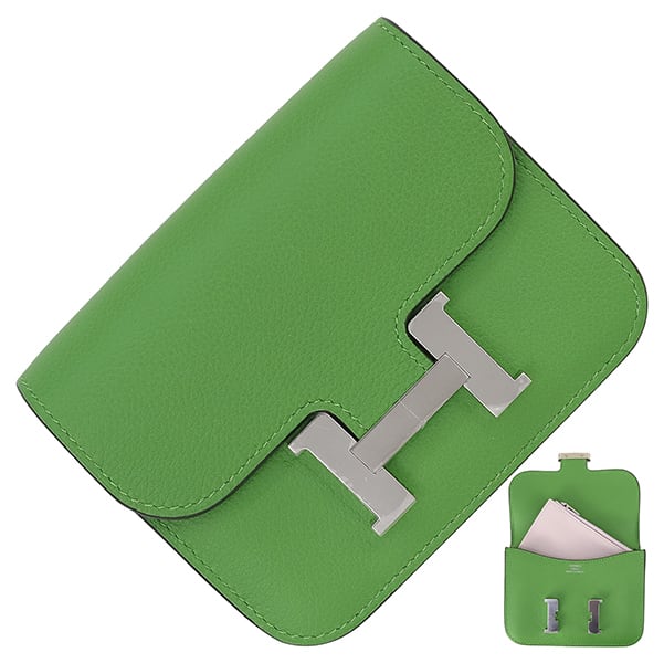 New HERMES エルメス コンスタンススリム バイカラー ヴォーエヴァー