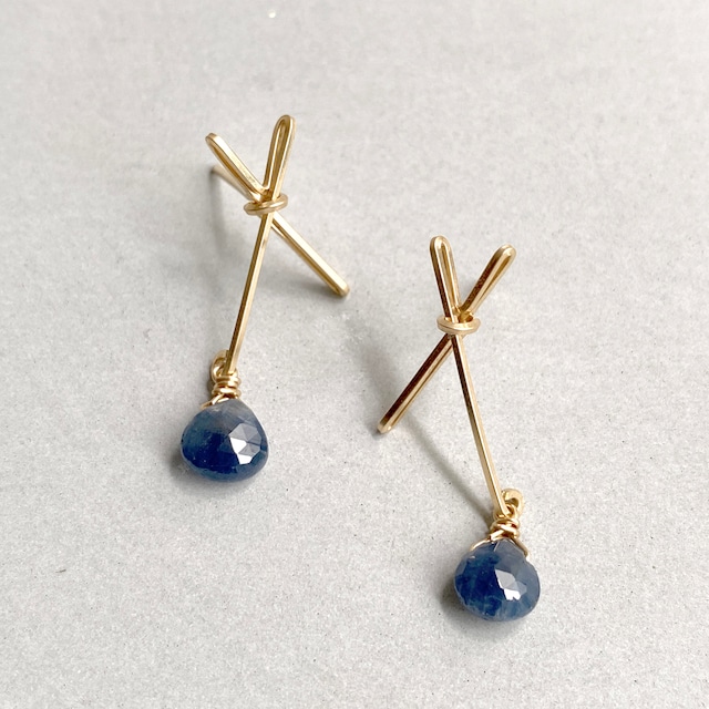 2Bar pierce (sapphire)