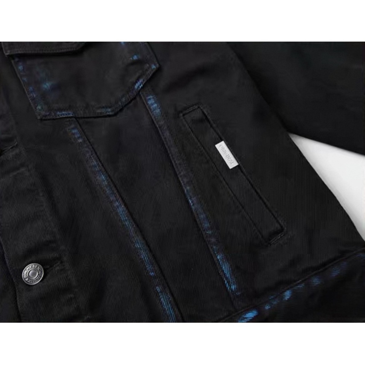 Line design denim jacket 0270 - 13