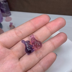 B04.フローライトうさぎさんペアセット