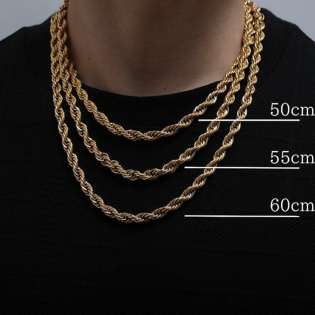 【BIG】 316L Rope Chain Necklace