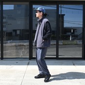 THE DAY / WIND ZONE FLEECE VESTスタイル
