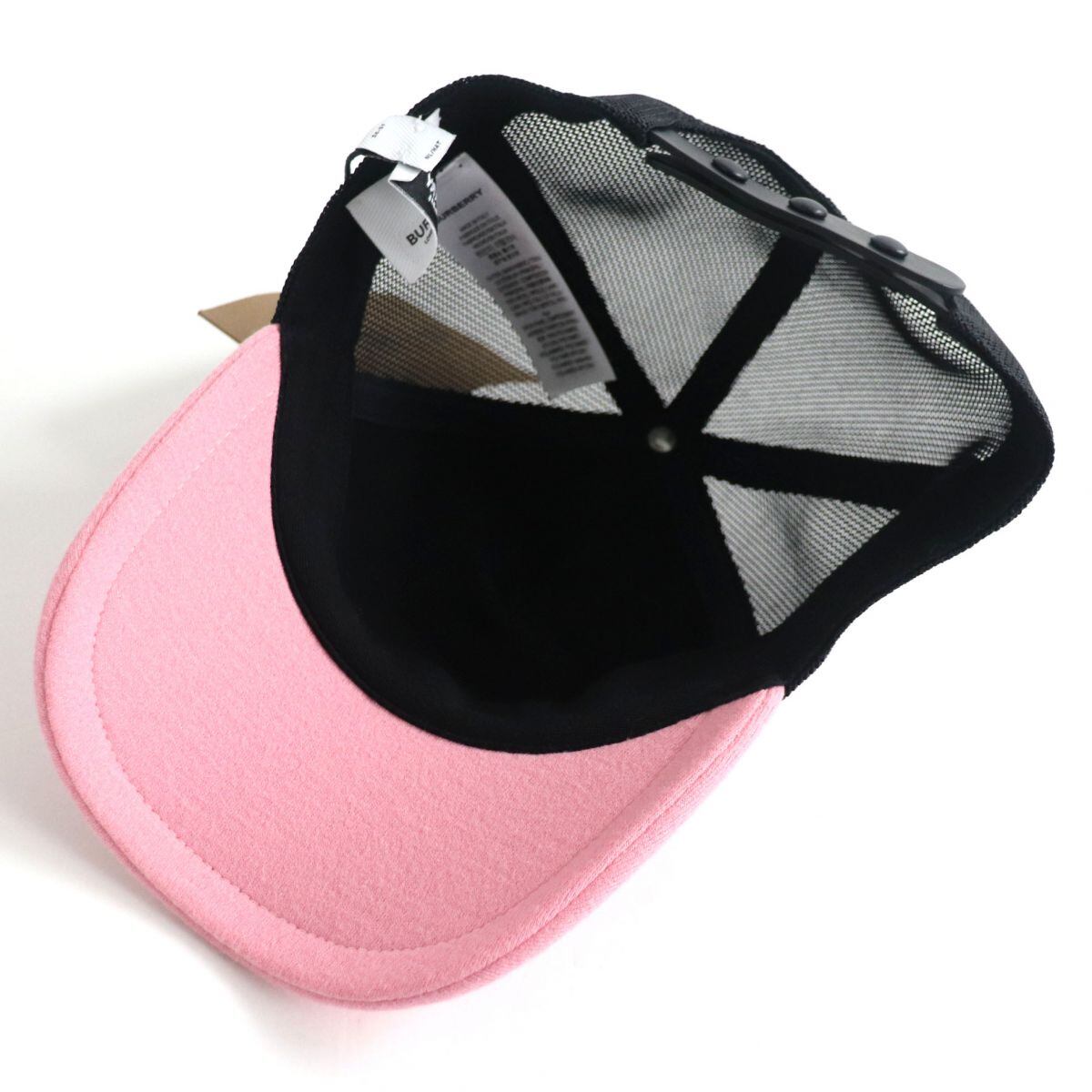 BURBERRY ピンク メッシュキャップ