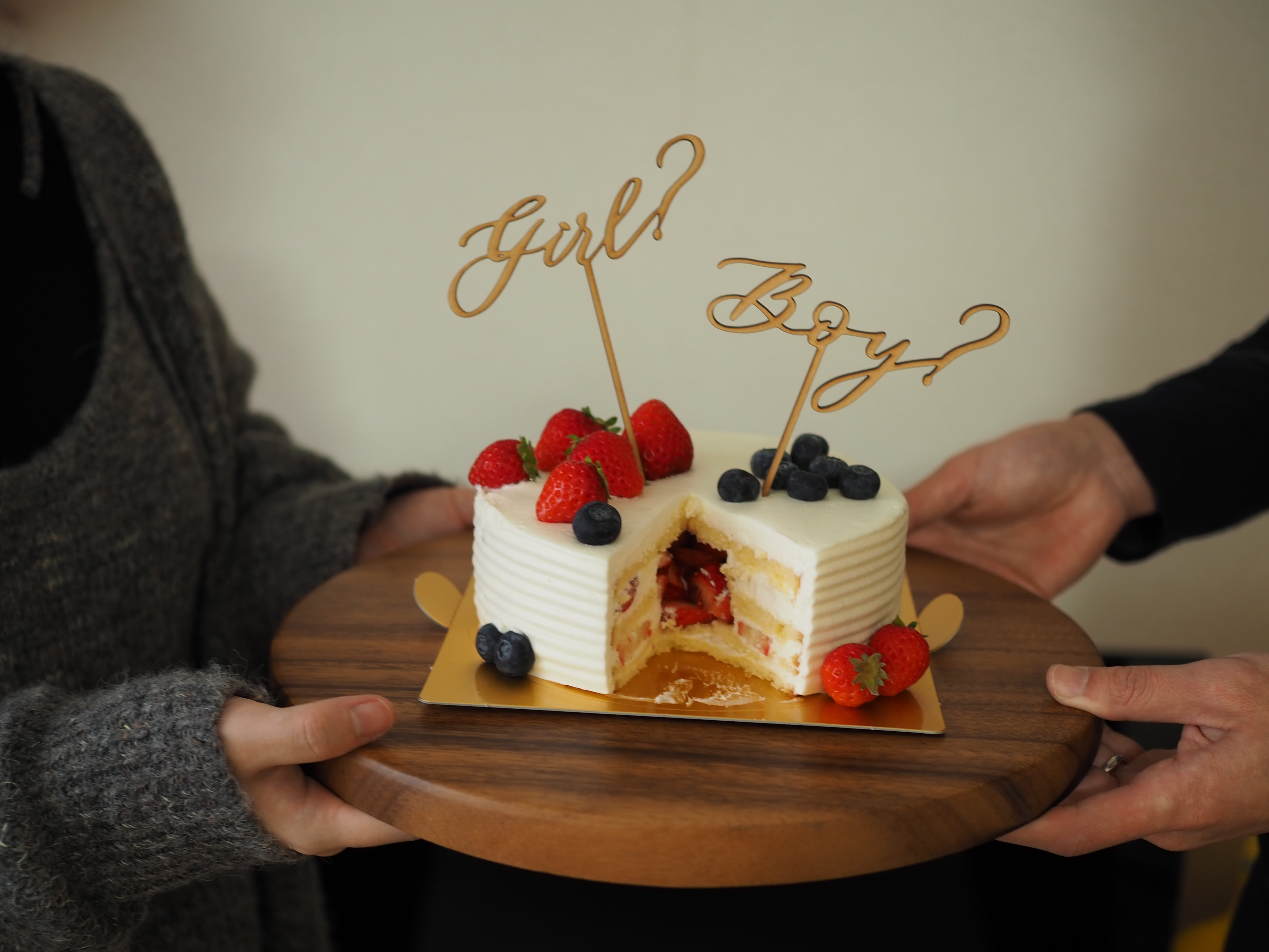 ジェンダーリビールケーキトッパー | Salon de C