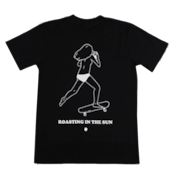 スケーターガールTシャツ（黒）