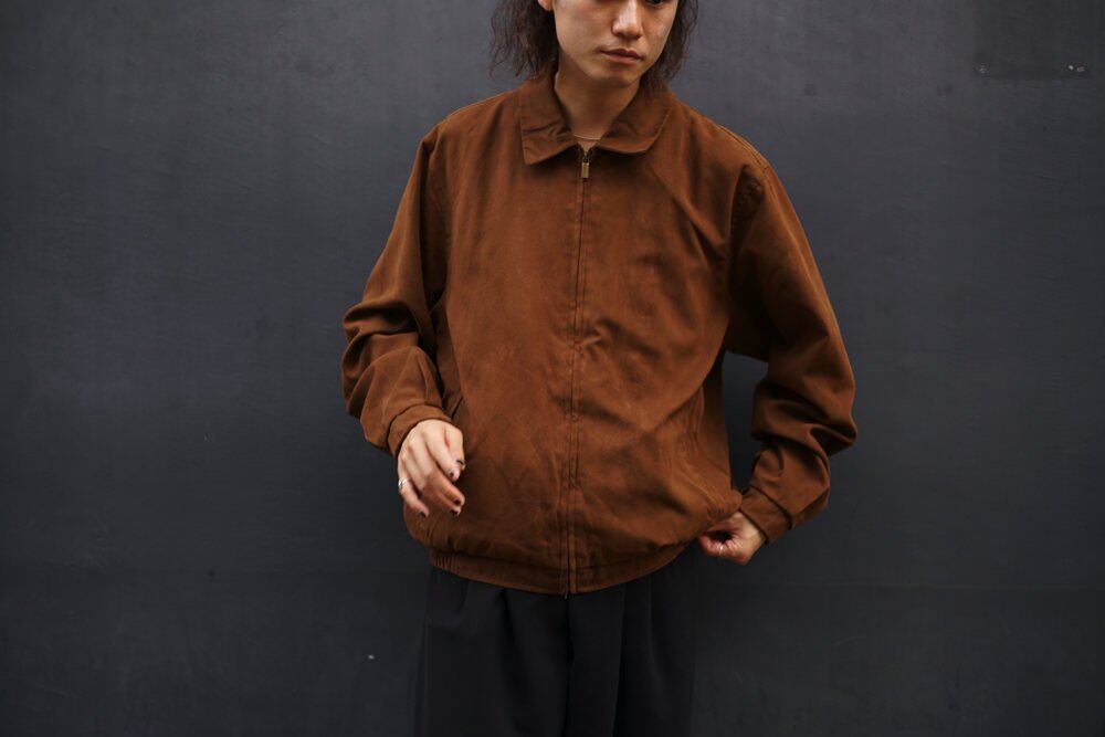 Vintage Fake Suede Jacket [1990s] [haggar] Vintage Fake Suede