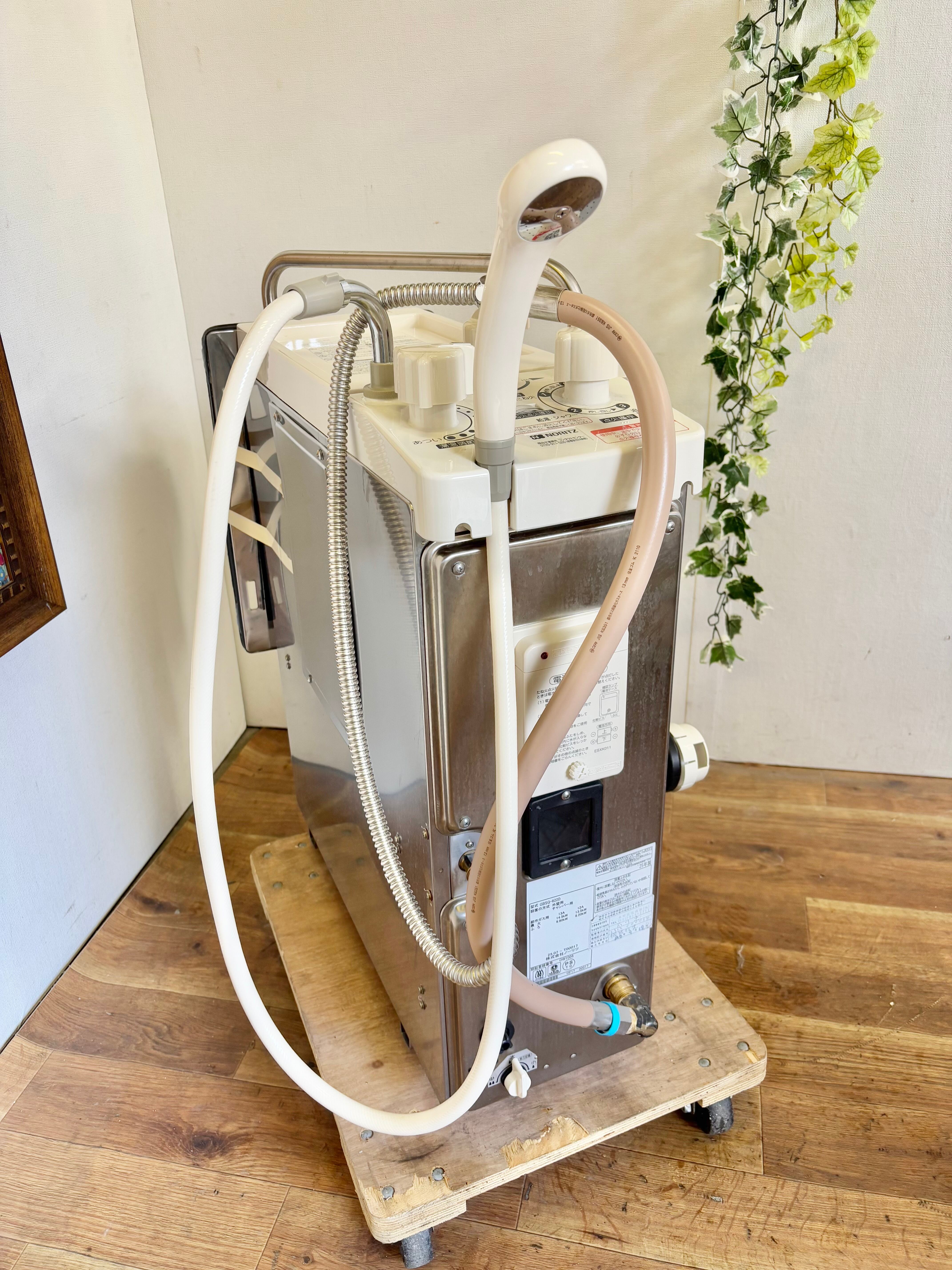 ノーリツ　都市ガス用シャワー付きバランス釜 2025年製 都市ガス用 ノーリツ シャワー付き バランス釜