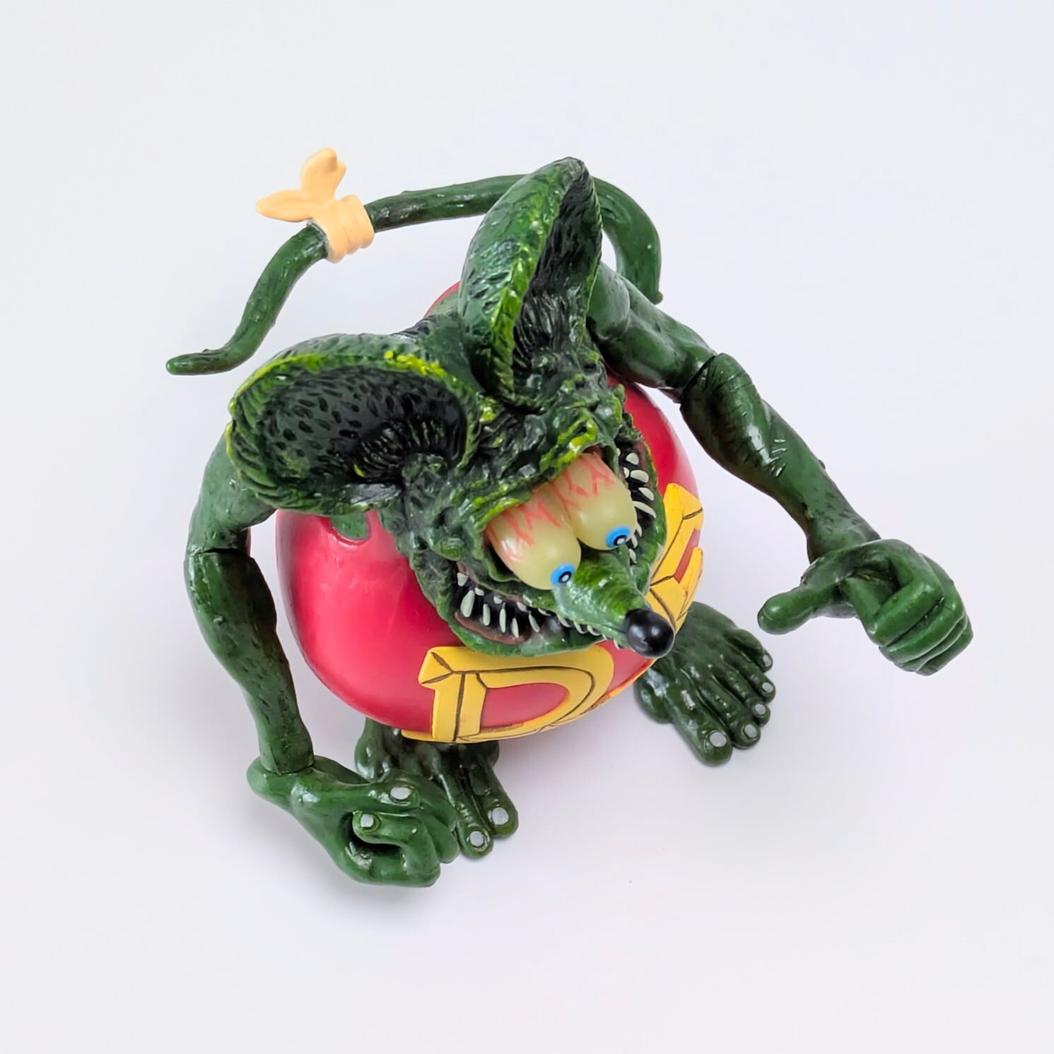 ⚡️SPECIAL LIMITED⚡️【 Rat Fink ラットフィンク 】 PVCアクションフィギュア / 可動フィギュア / RED 〚アメリカン雑貨 アメトイ〛