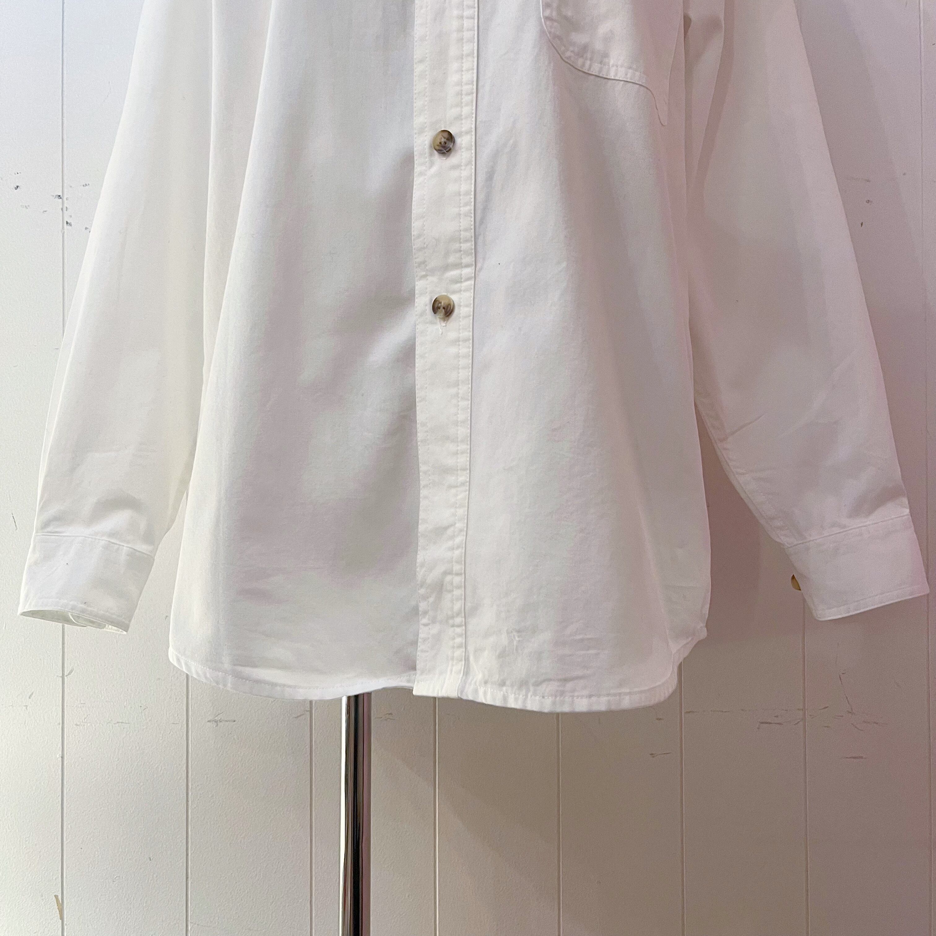 colorful mini flower white blouse