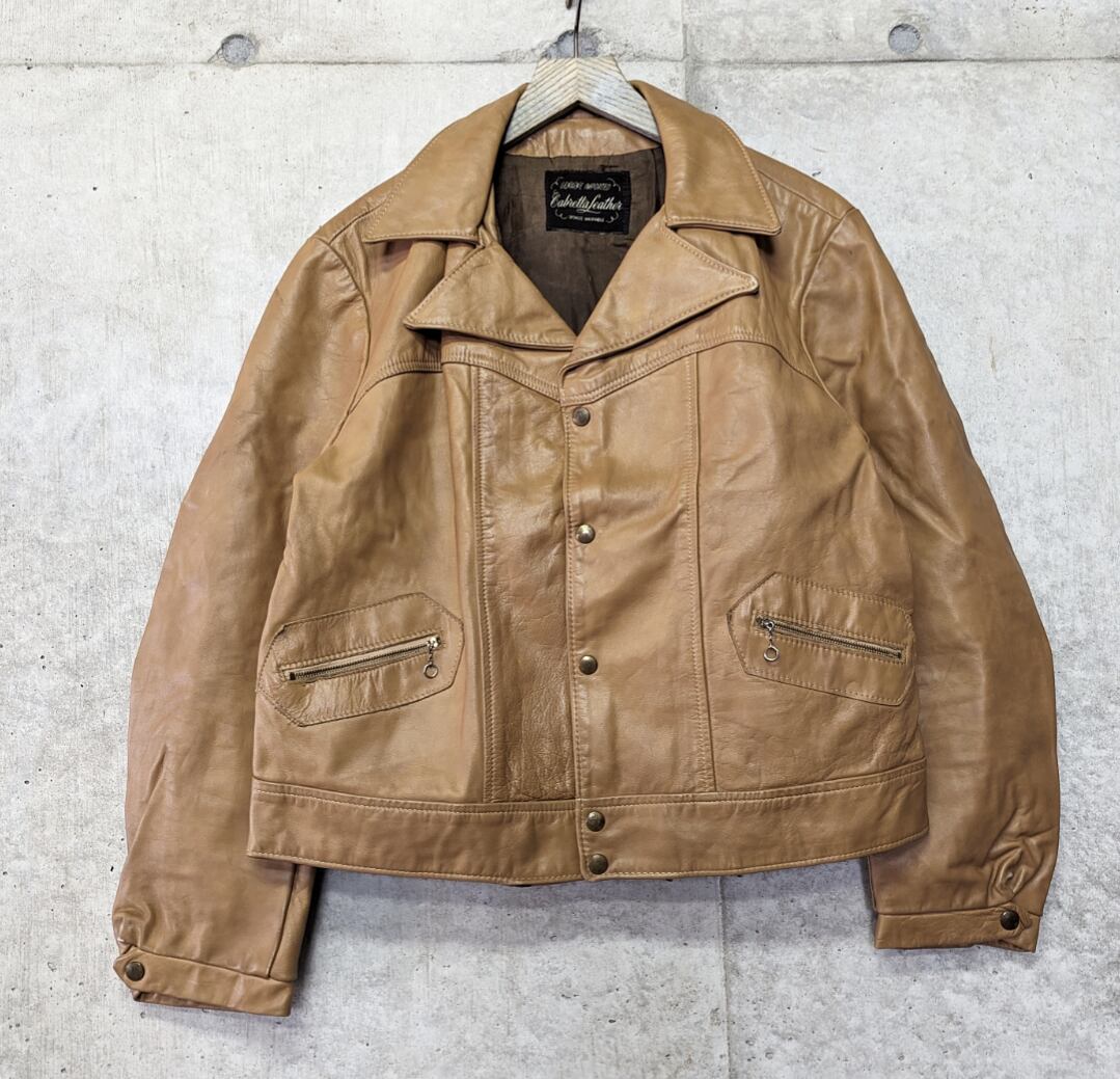 ジャケット・アウター 70s 60s German riders jacket 70s〜 riders type leather jaket 小岩店 | What'z up