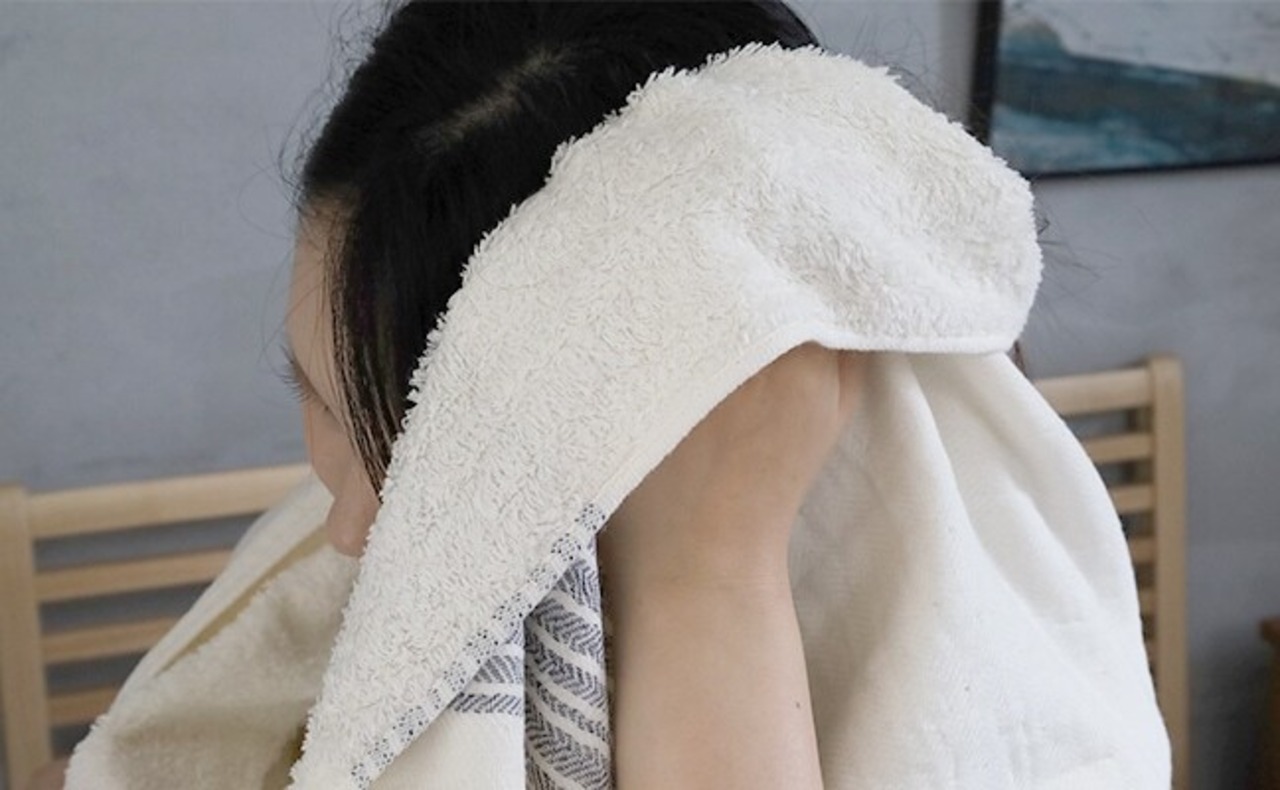 【kontex】フラックスライン  フェイスタオル(34×80cm) 新生活 ギフト