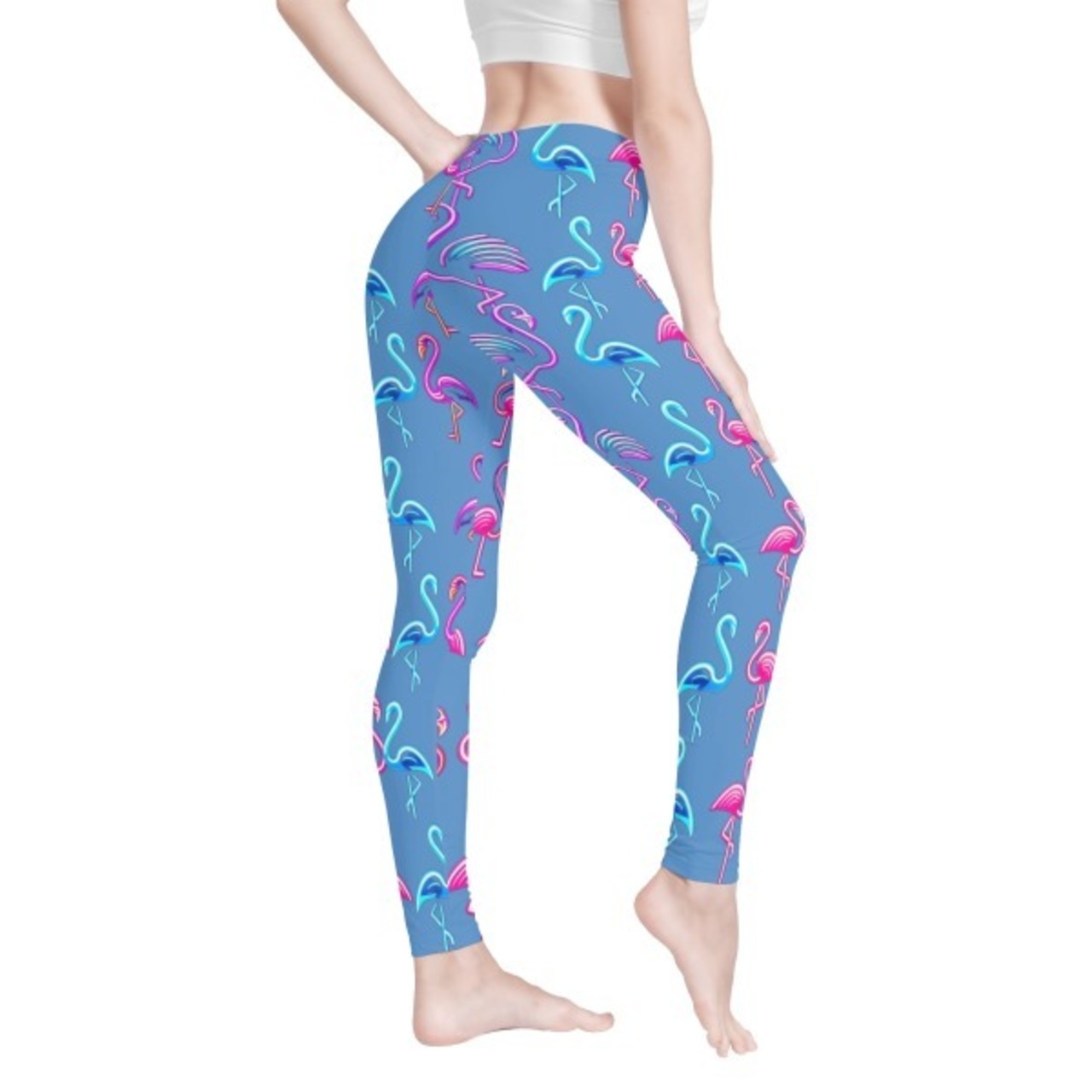 Women's Soft Legging Yoga Pants Neon 4649
