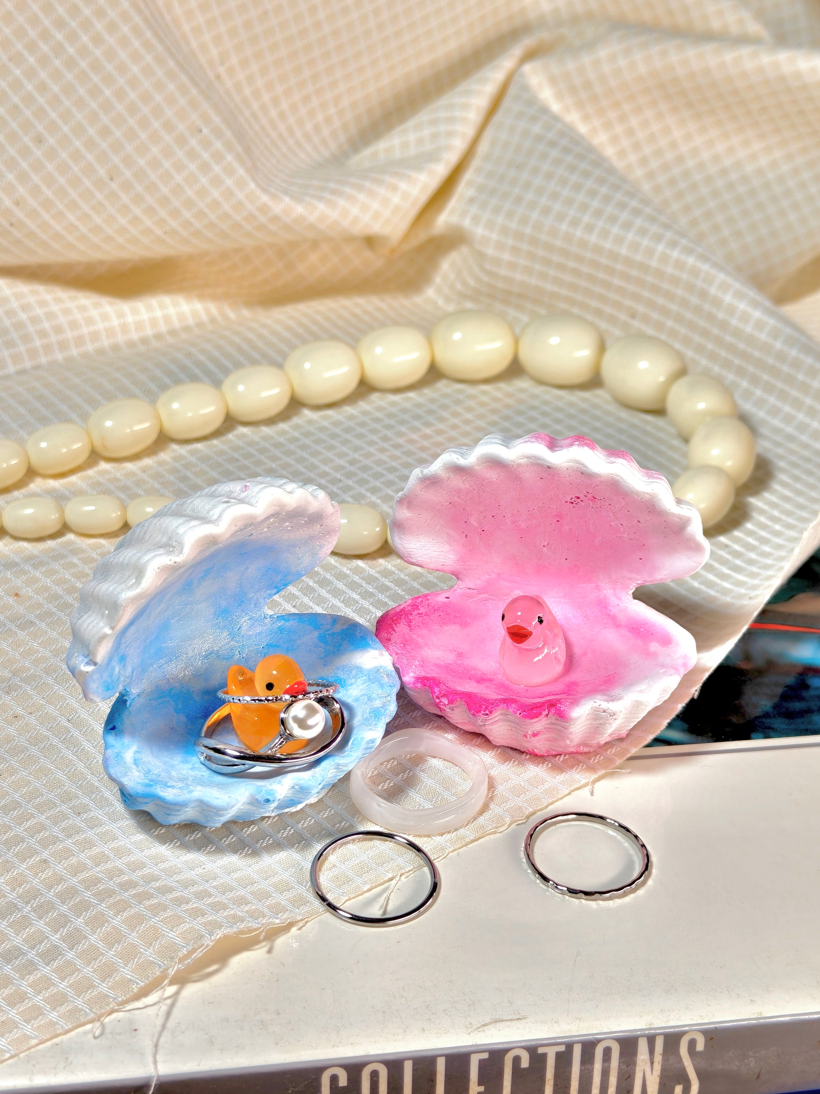 SHELL DUCK RING HOLDER