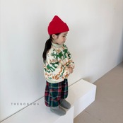 【取寄】THE GOGUMA チェックバルーンジョガーパンツ|冬服|韓国子供服