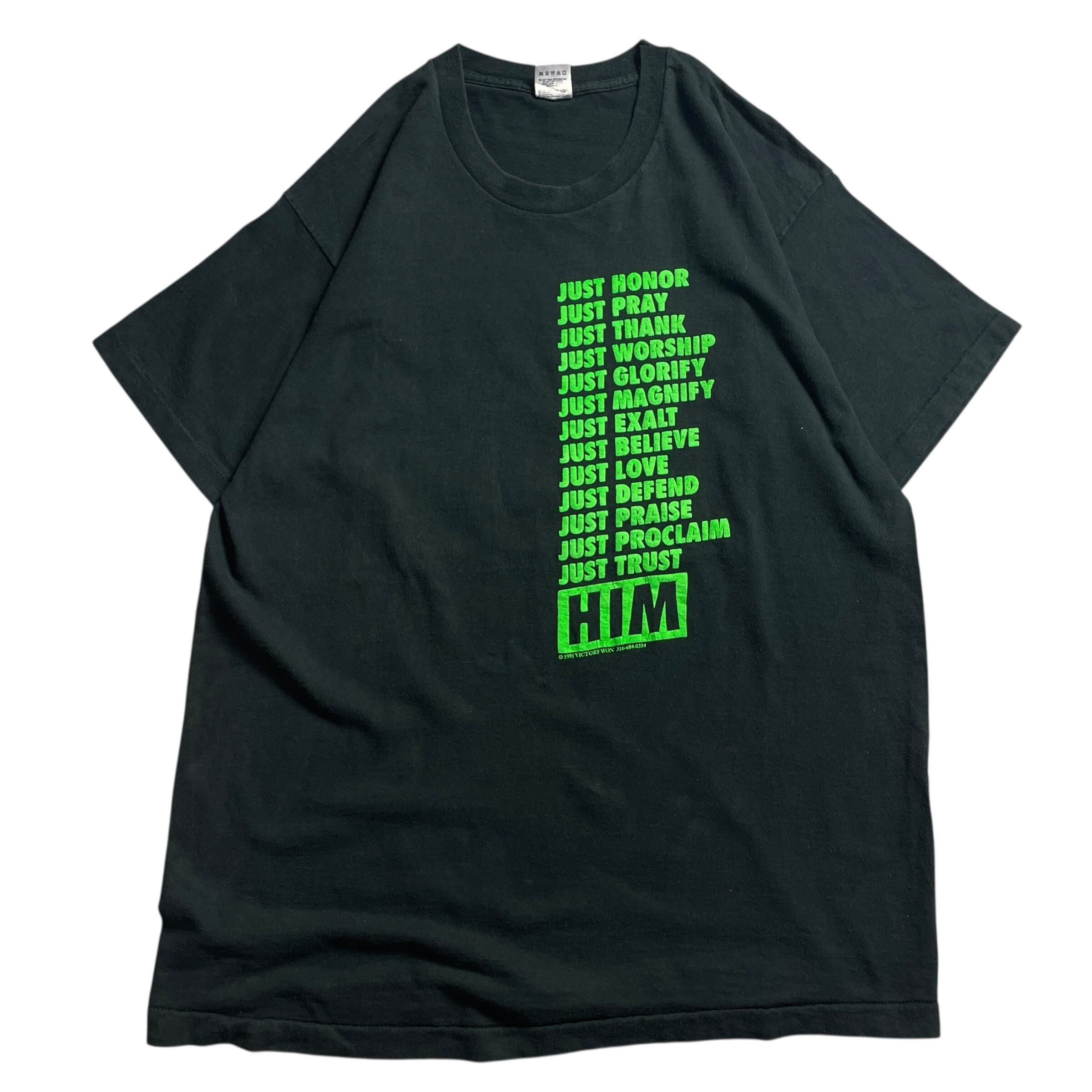 90s USA製 NIKE パロディ 信仰 vintage T-shirt