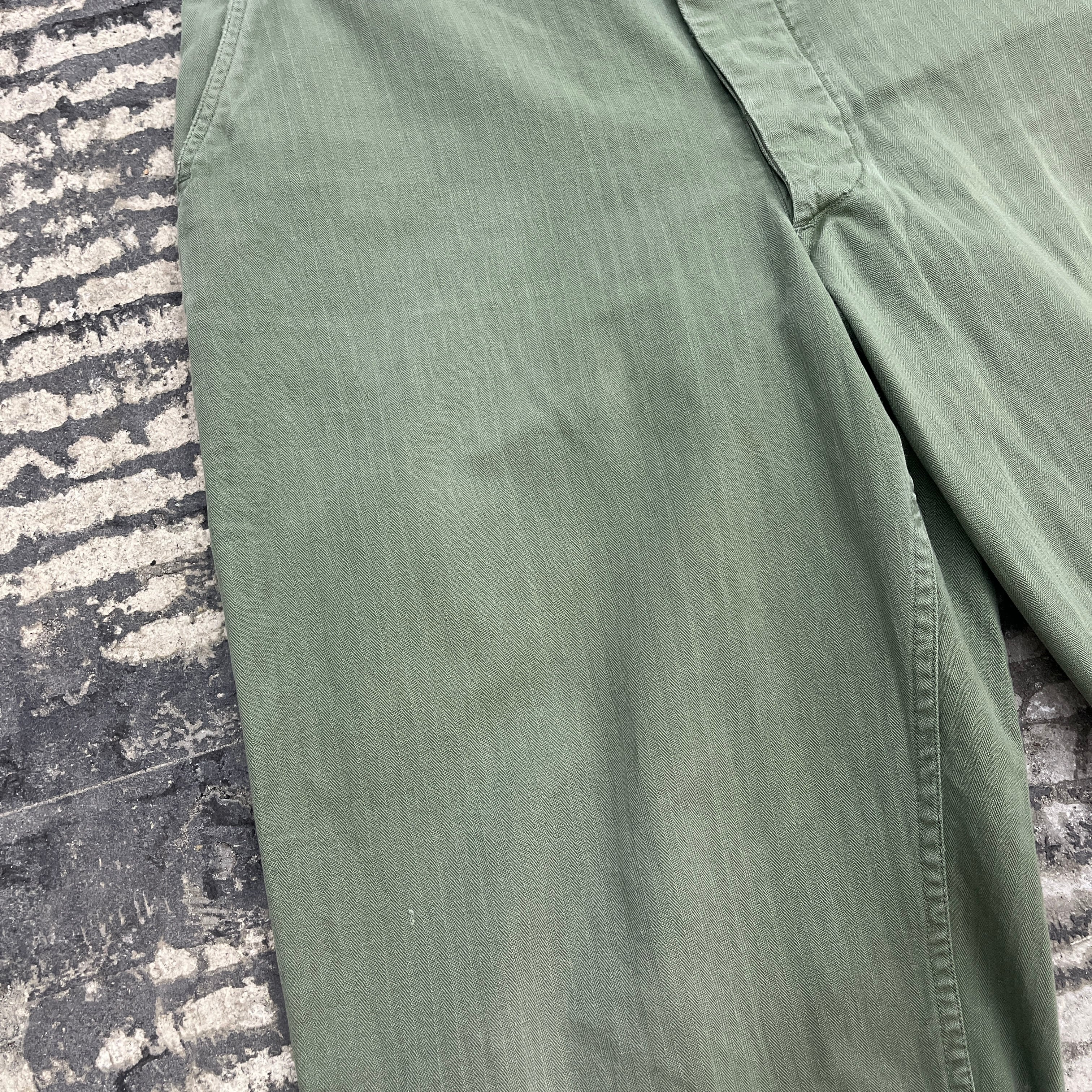 40s US ARMY M-42 HBT Pants 40年代 アメリカ軍 M-42 ヘリンボーン