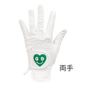 GOXO ゴーエックスオー 両手グローブ グリーンハートエアフィットゴルフグローブ 手袋