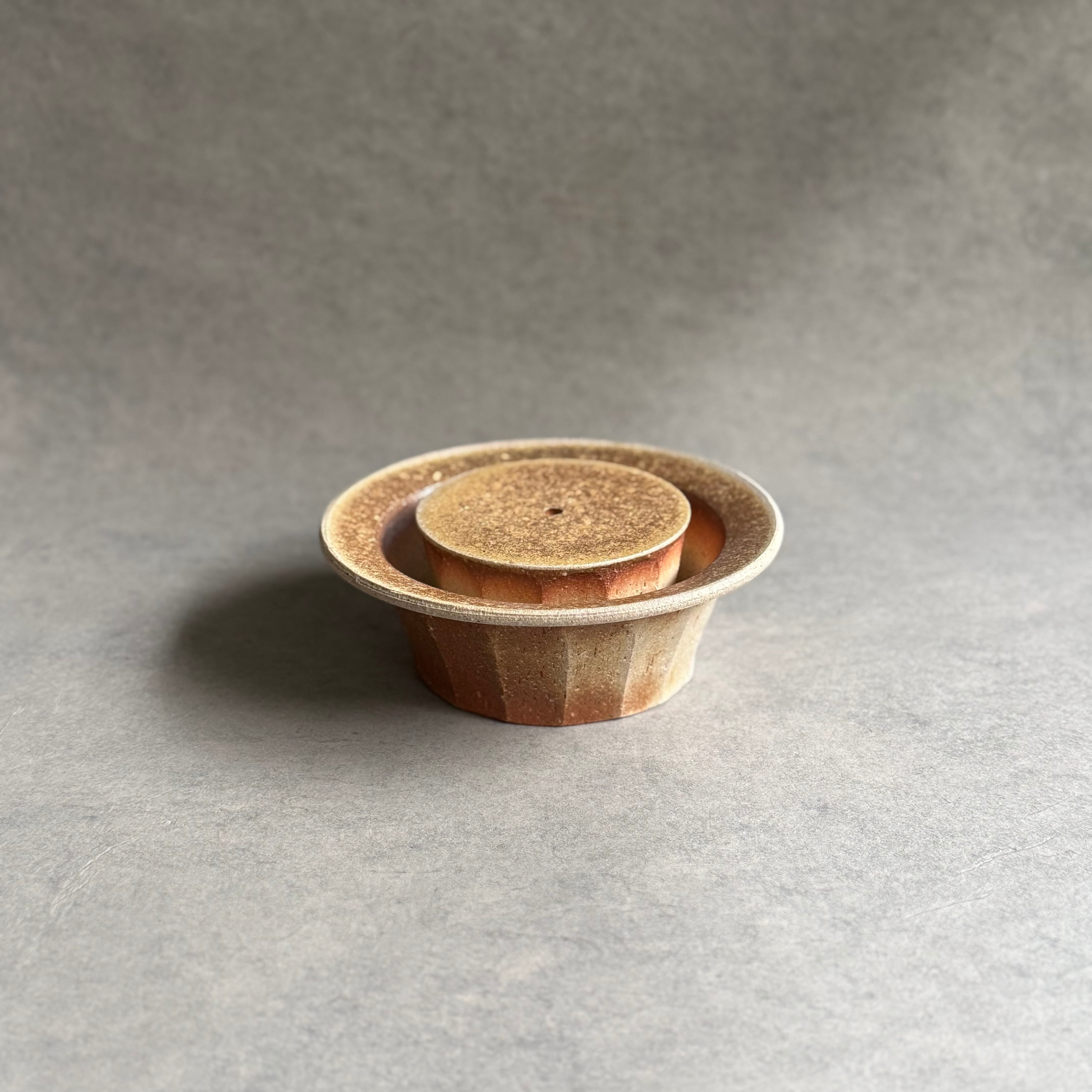長谷川 義昭 鬼志野 茶碗③ Yoshiaki Hasegawa Onishino chawan #3