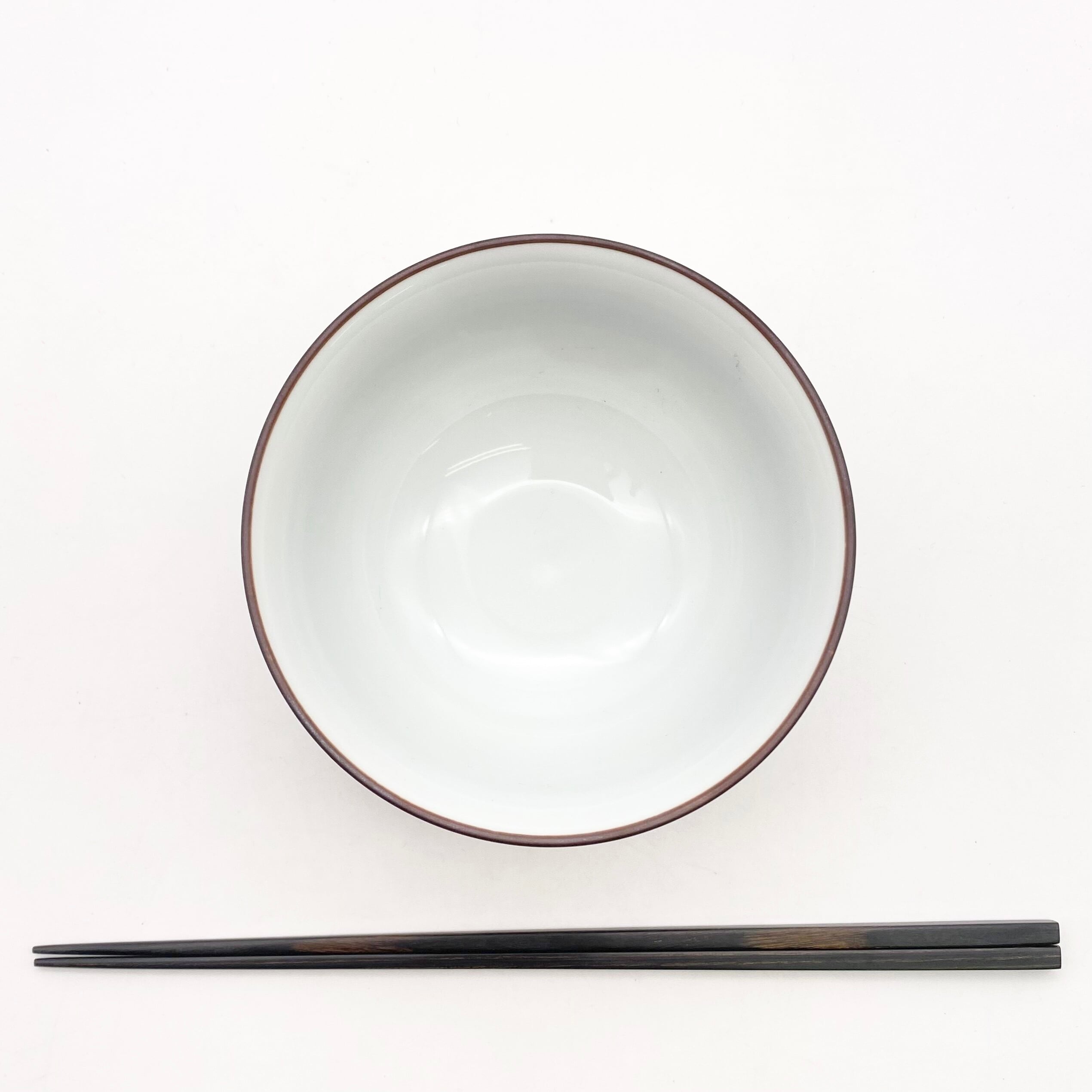 二色花 ご飯茶碗 赤 | 24to3［西富陶磁器オンラインストア 有田焼