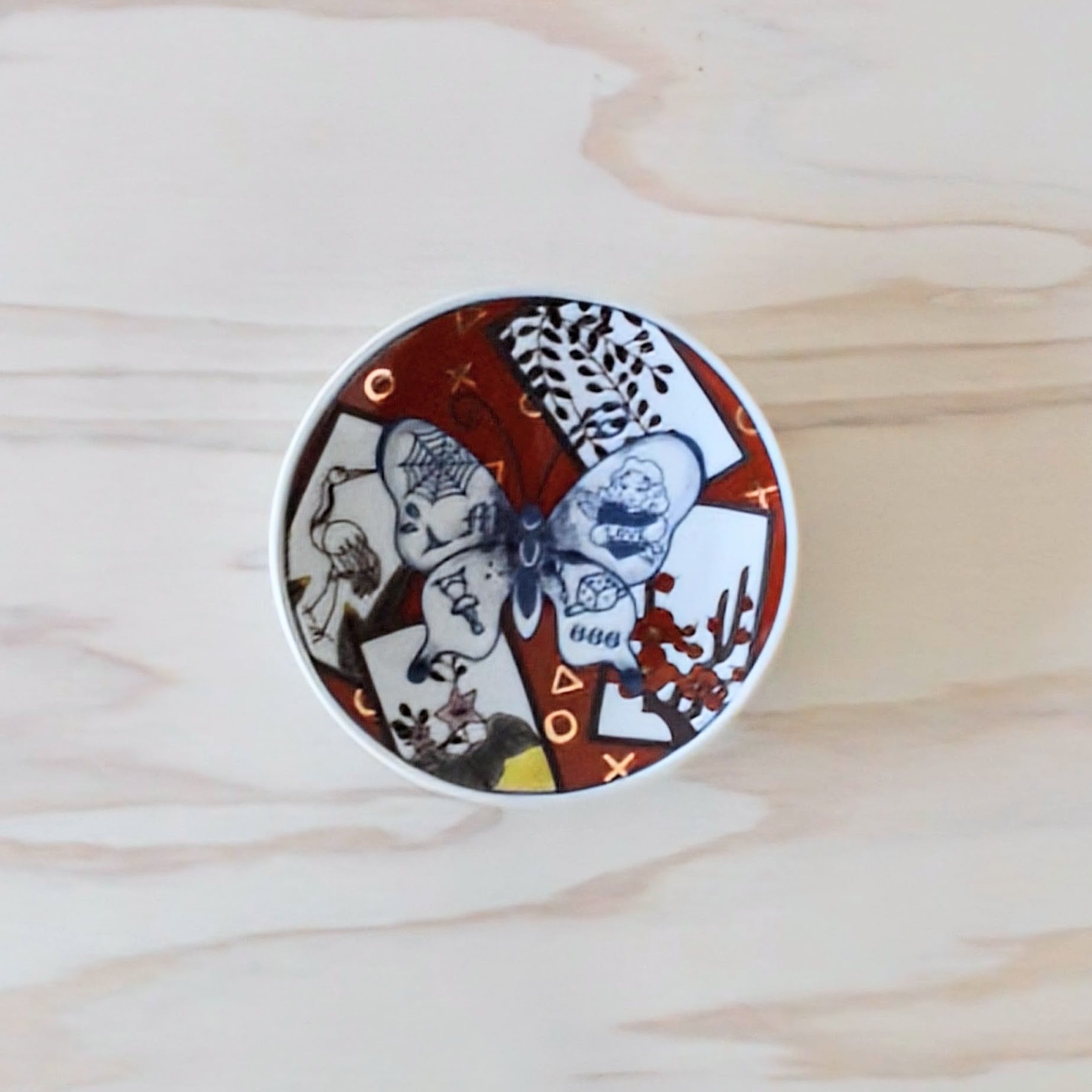 RESTOCK】MIZUKI KUTANI / TATTOO Plate 3寸 #8 | MA STORE