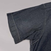 USA製 SUGAR CANE シュガーケーン 半袖 ワークシャツ サイズ M /メンズ/アメリカ製/猫目ボタン