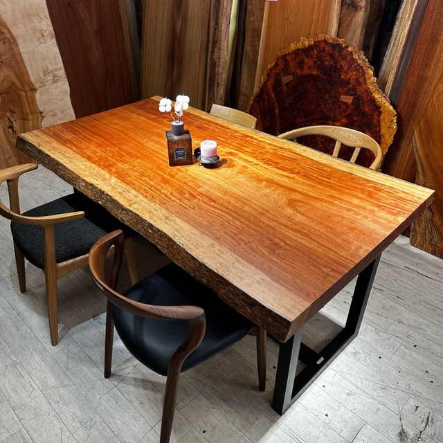 【OUTLET】ボセ_1700×900-930×60_柏店_テーブル天板/一枚板 1259-2 t001