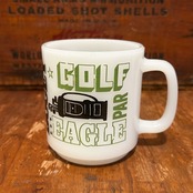 グラスベイク　Glasbake　GOLF　スタッキングマグ　 プリントマグカップ　M-419