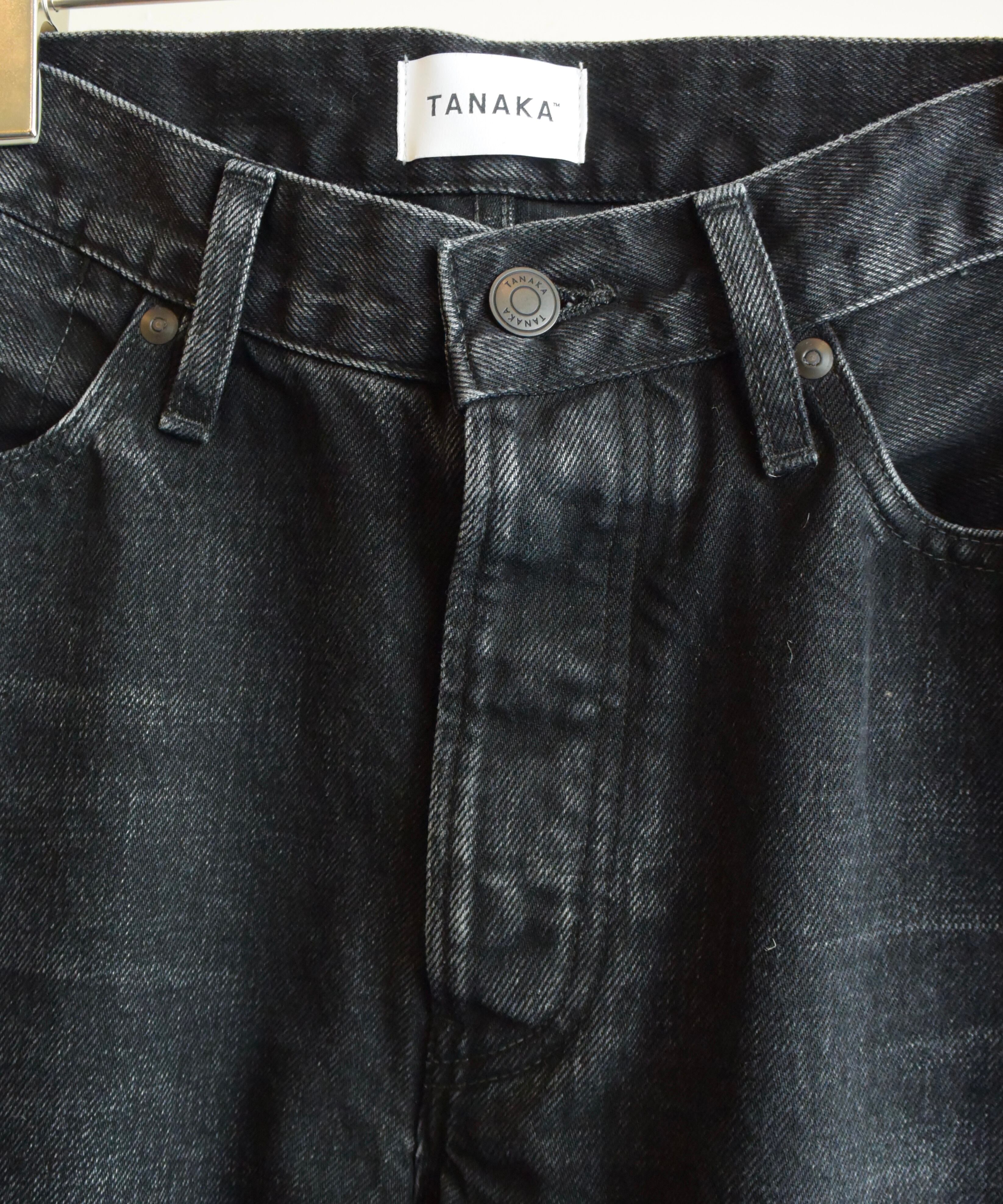 TANAKA / ST-126 THE STRAIGHT JEAN TROUSERS (BLACK SELVEDGE 