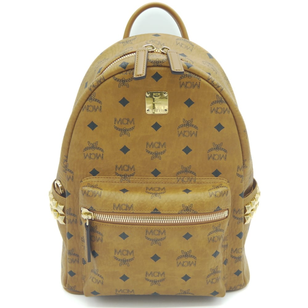 新品 エムシーエム MCM リュックサック ヴィセトス コニャック