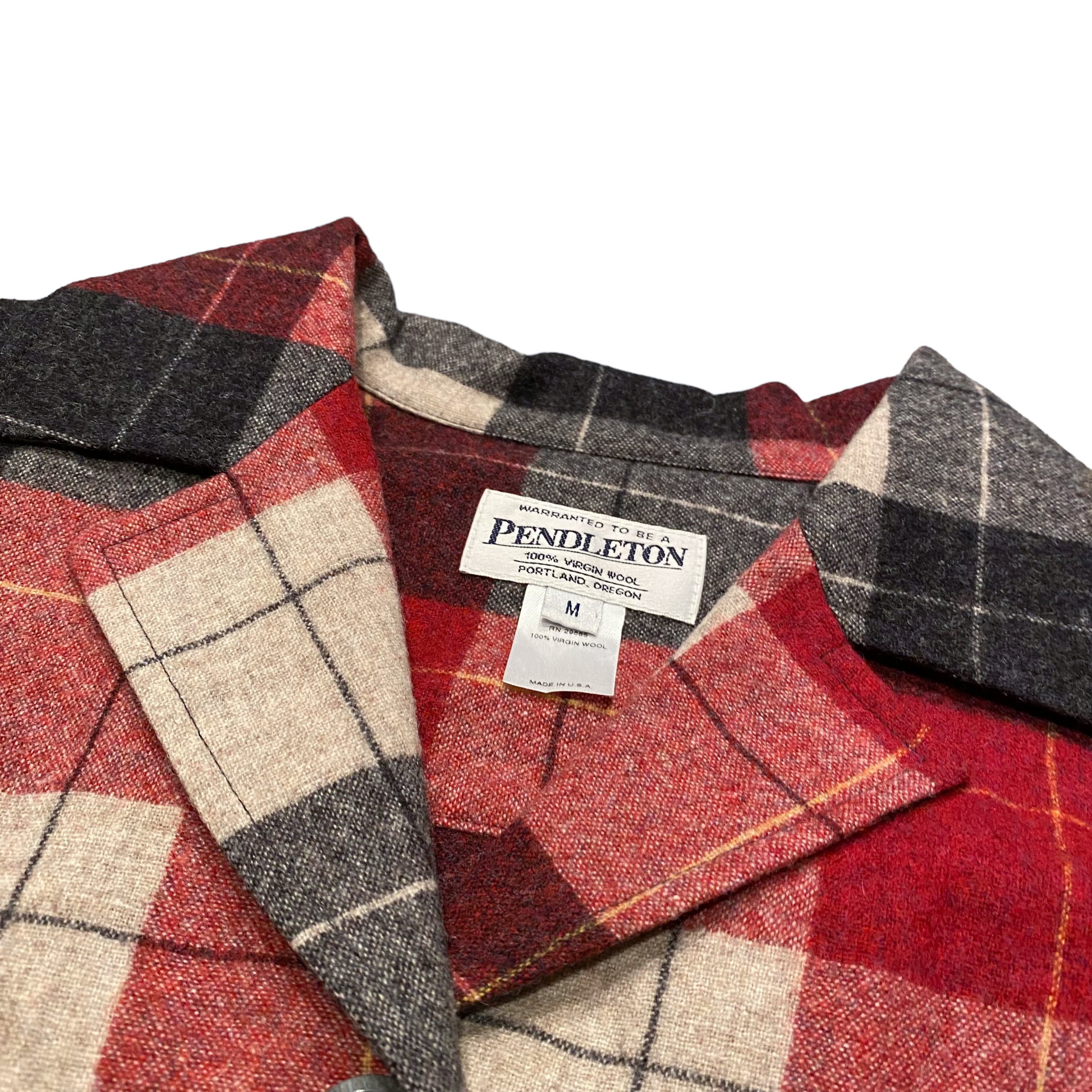 USA製 PENDLETON Wool Shirt Jacket M / ペンドルトン ウールシャツ ウールジャケット アンコンジャケット 古着  ヴィンテージ