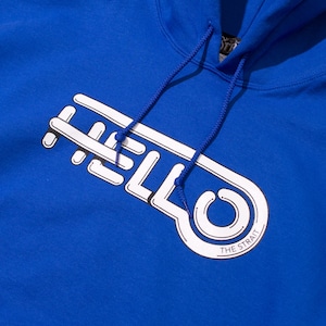 HELLO HOODIE #BLUE