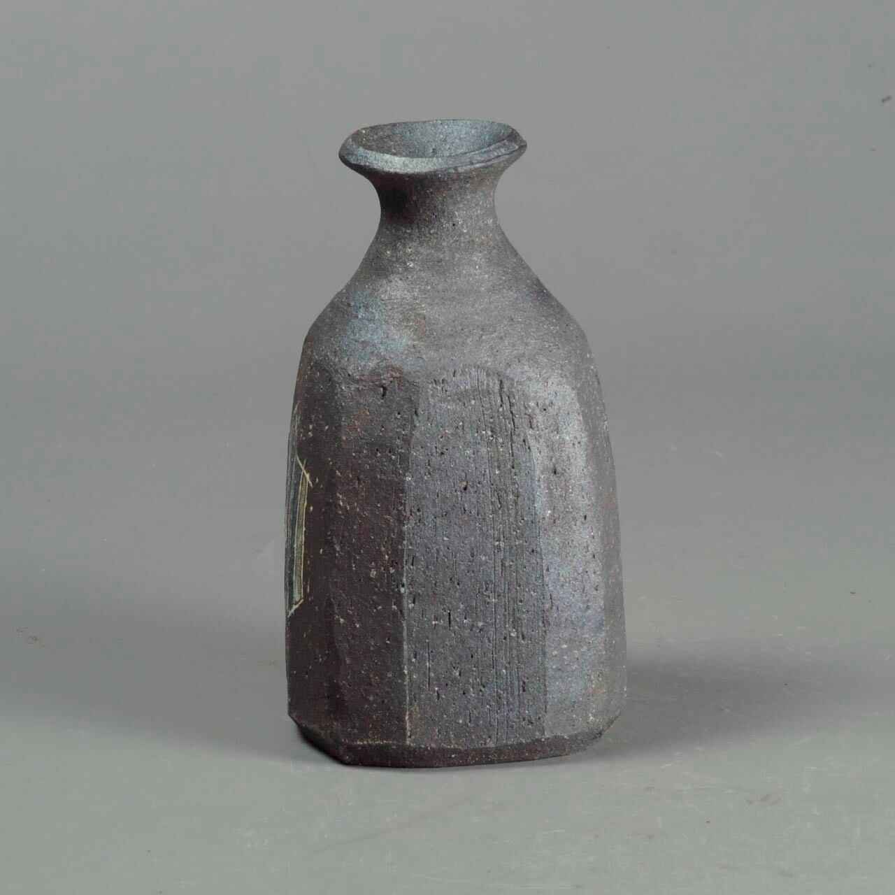 炻器 象嵌徳利 焼き締め Sake bottie 36 | 陶芸家 竹内真吾