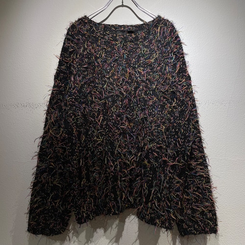 used design mohair knit