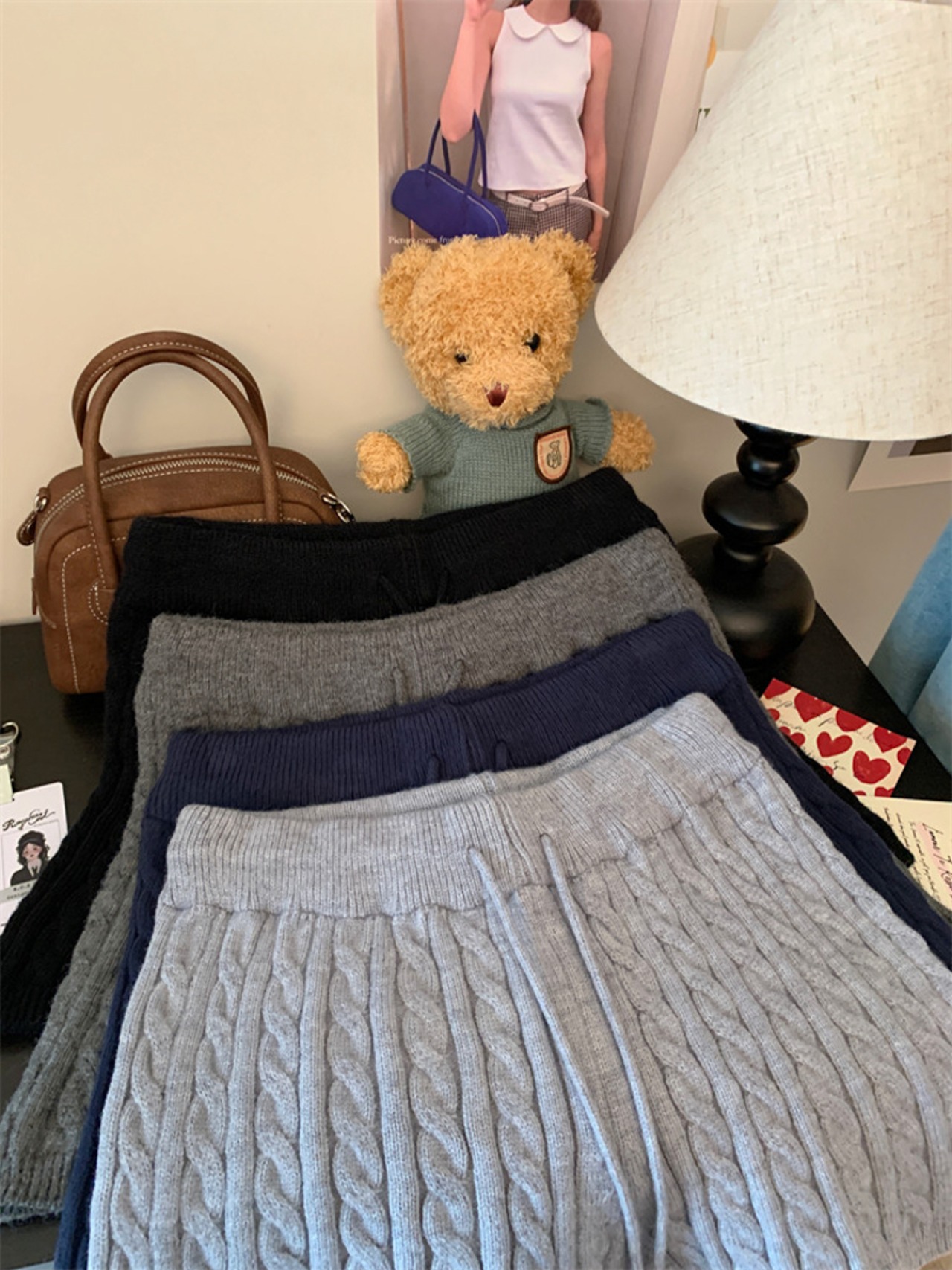 ニットガーリーショートパンツ LK1810