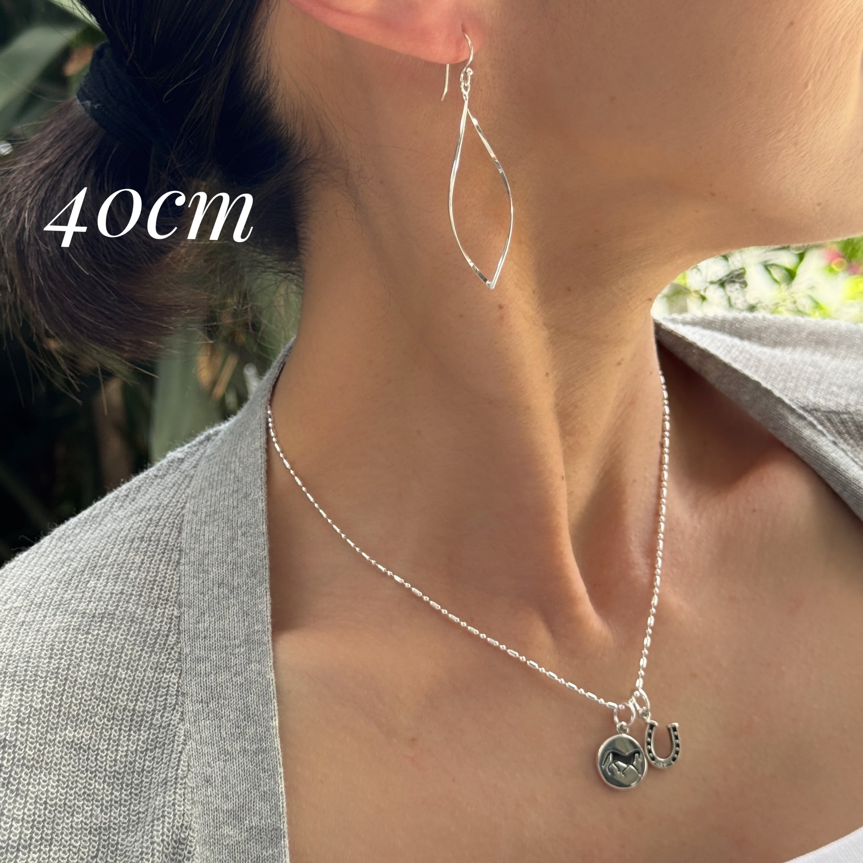 再入荷】ホースコイン と 選べる 馬蹄 ペンダント (チェーン