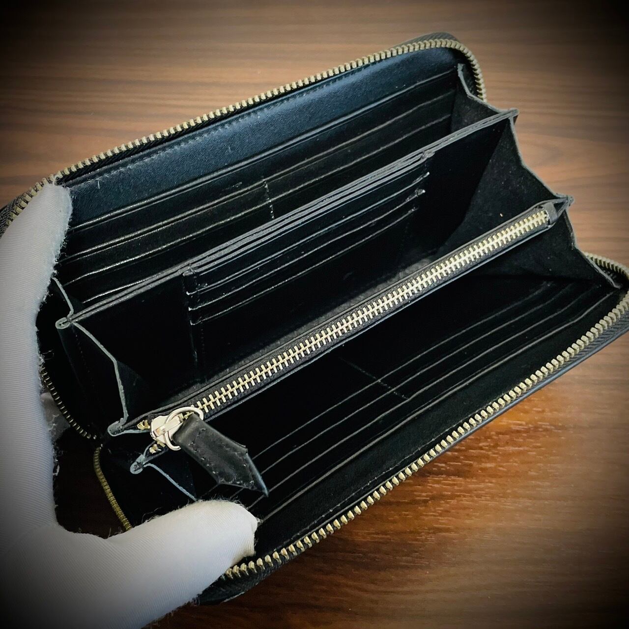 パイソン 長財布 メンズ財布 大容量 レザー 本革 ブラック ブルー YKK表現できないものであります