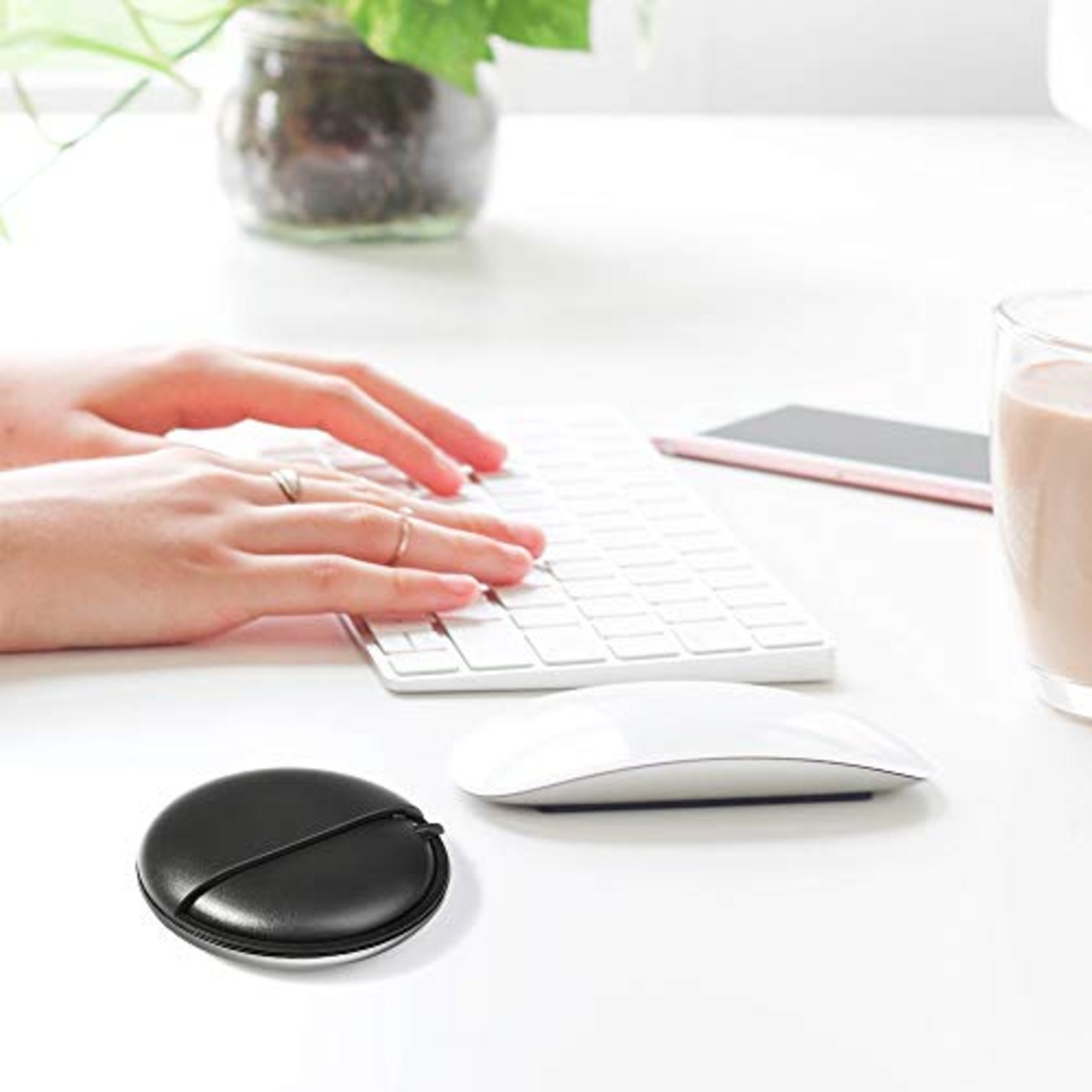 Opret ピルケース 薬ケース 携帯サプリメント 薬入れ 小物入れ ガムケース 薄型 ステンレス製 オシャレ ブラック